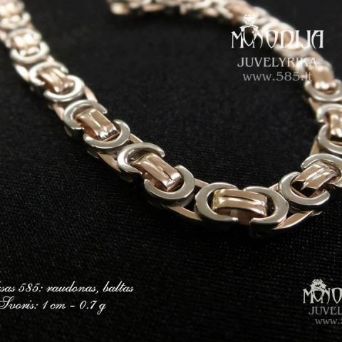 AUKSINĖ GRANDINĖLĖ. SVORIS 35g
DARBAS NUO 300€