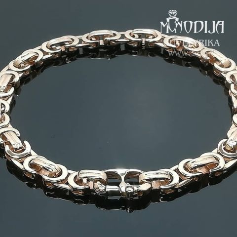 Geltono aukso apyrankė. Svoris 15g. Kaina nuo 800€