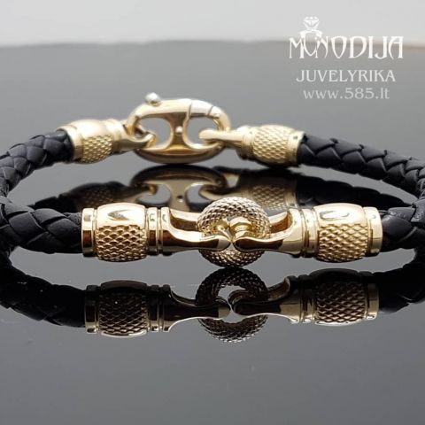 AUKSINĖ APYRANKĖ SU ODA
SVORIS: 25g
Darbas: 250€