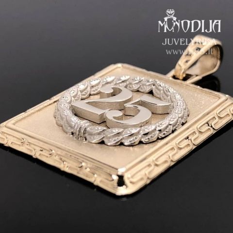 Auksinis pakabukas. Svoris 15g. Darbas nuo 300€