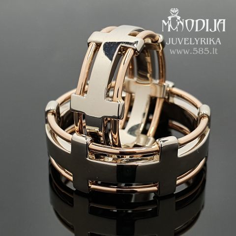 Balto-raudono aukso vestuviniai žiedai
Svoris: 17g
Darbo kaina: 700€
Kategorija: Prabangūs
Plotis: 8mm ir 8mm