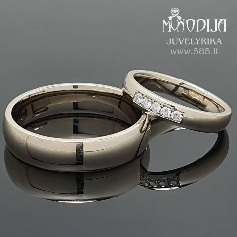 Balto aukso vestuviniai žiedai
Svoris: 12g
Briliantai: 5vnt*0.02ct-1.75mm
Darbo kaina: 200€
Kategorija: Klasikiniai
Plotis: 3mm ir 5mm