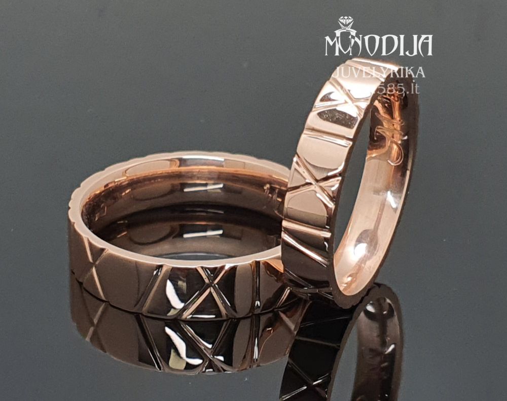 Vestuviniai žiedai
Svoris: 12g
Darbo kaina: 300€
Plotis: 4mm, 5mm #monodija #vestuves - www.585.lt