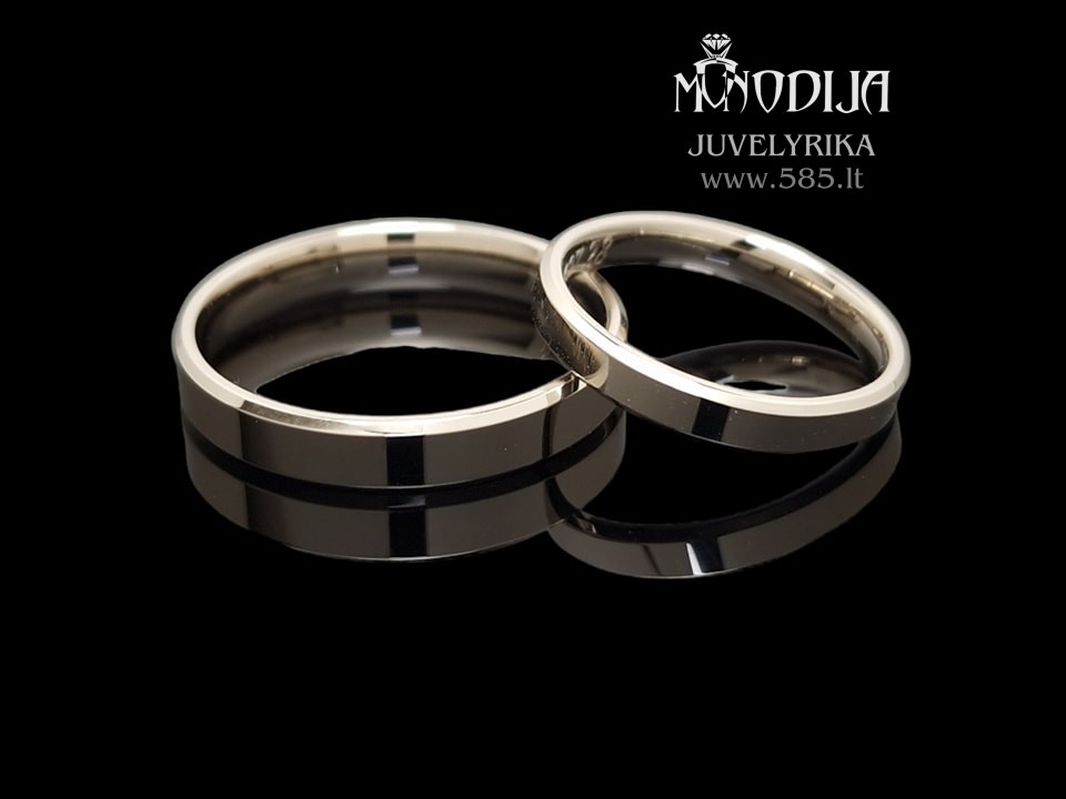 Trapecinės formos vestuviniai žiedai
Svoris: 7g
Darbo kaina: 260€
Plotis: 3mm, 4mm - www.585.lt